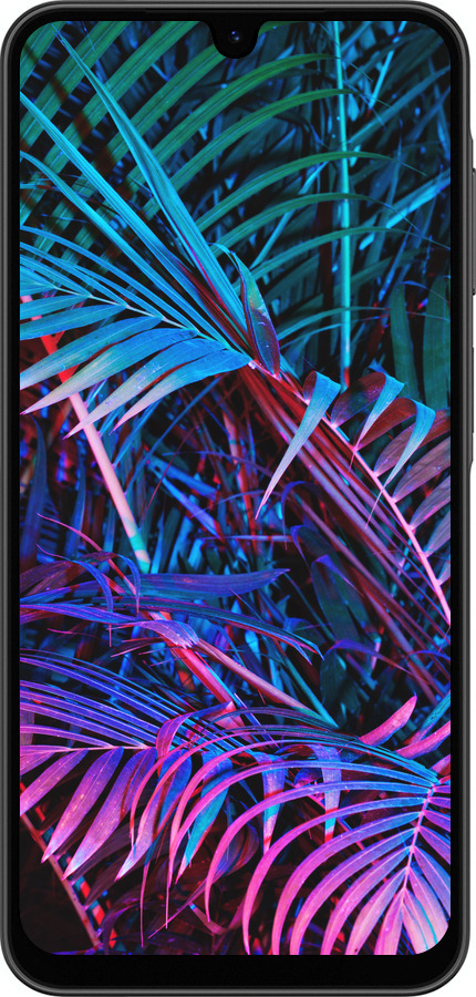 Силиконовый чехол Папоротник под ультрафиолетом для Samsung Galaxy A26 - 4069u-3881 изображение 