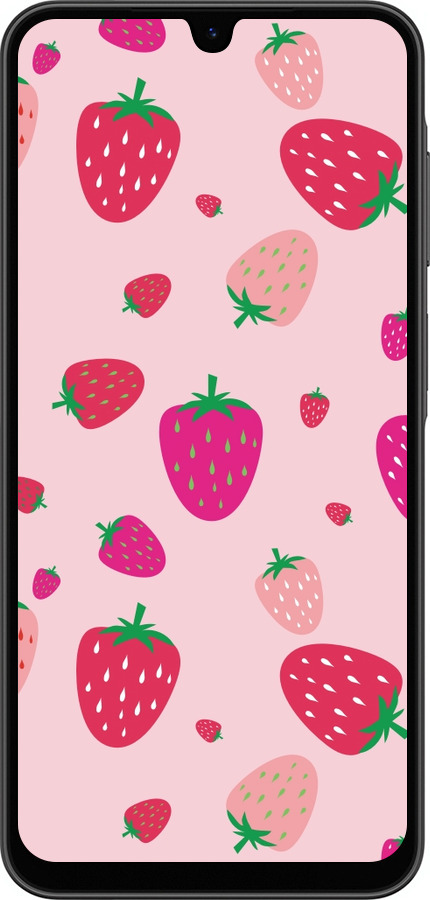 Силиконовый чехол Клубнички для Samsung Galaxy A26 - 4332u-3881 изображение 