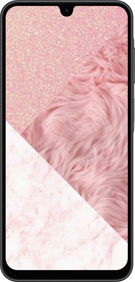 Силиконовый чехол Розовые текстуры для Samsung Galaxy A26 - 4343u-3881 изображение 