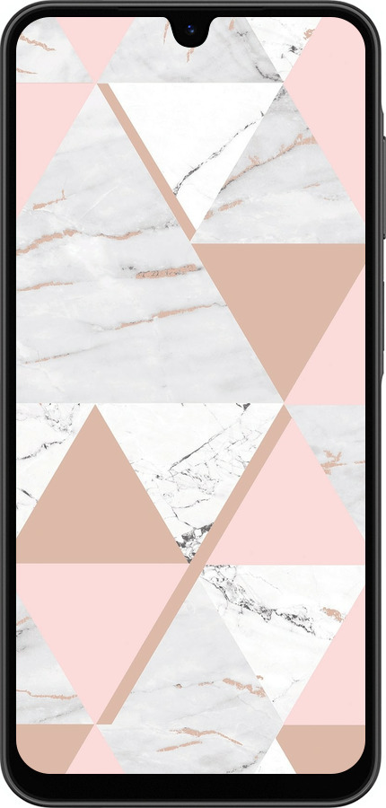 Силіконовий чехол Мармурова симетрія для Samsung Galaxy A26 - 4344u-3881 изображение 