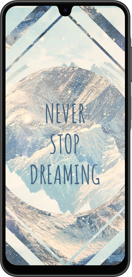 Силиконовый чехол Мечтать для Samsung Galaxy A26 - 4379u-3881 изображение 