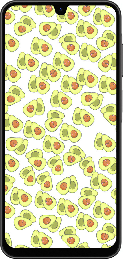 Силіконовий чехол Веселі авокадо для Samsung Galaxy A26 - 4799u-3881 изображение 