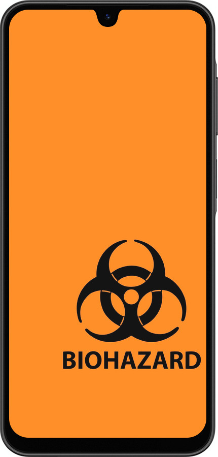 Силіконовий чехол biohazard 33 для Samsung Galaxy A26 - 4851u-3881 изображение 