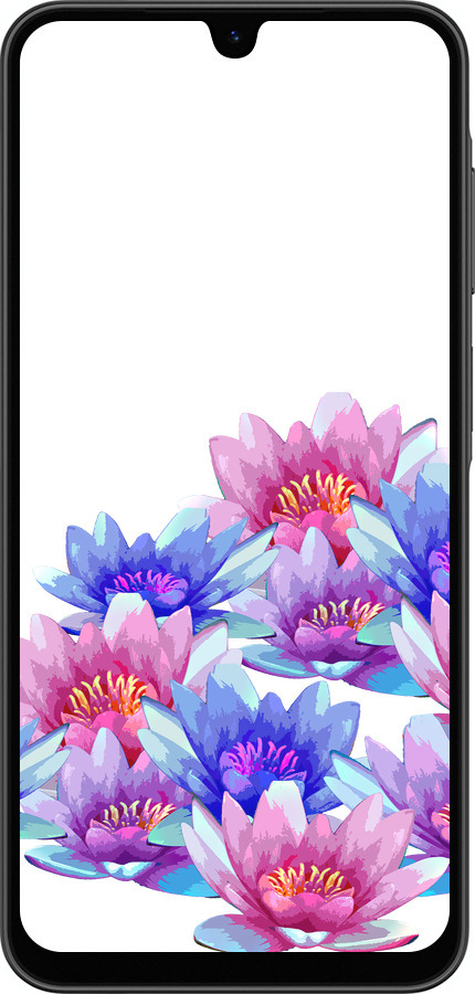 Силиконовый чехол Лотос для Samsung Galaxy A26 - 4862u-3881 изображение 