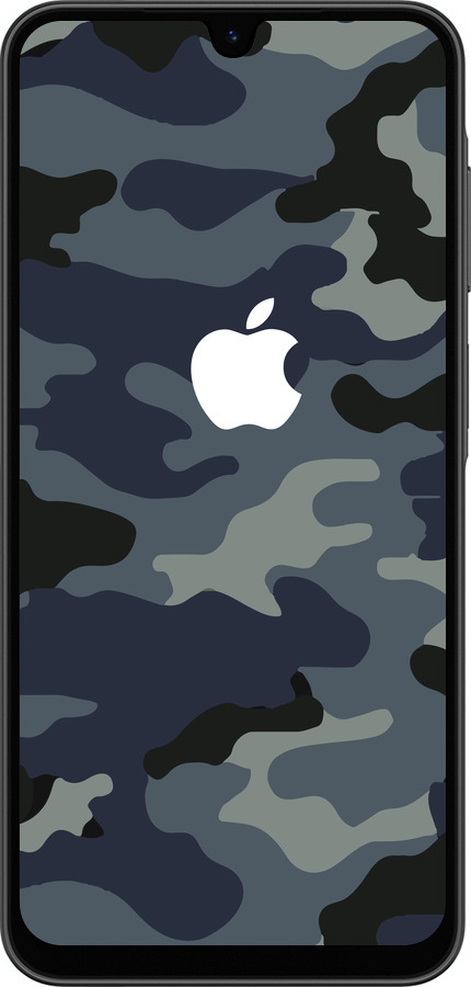 Силіконовий чехол Камуфляж 1 для Samsung Galaxy A26 - 4897u-3881 изображение 