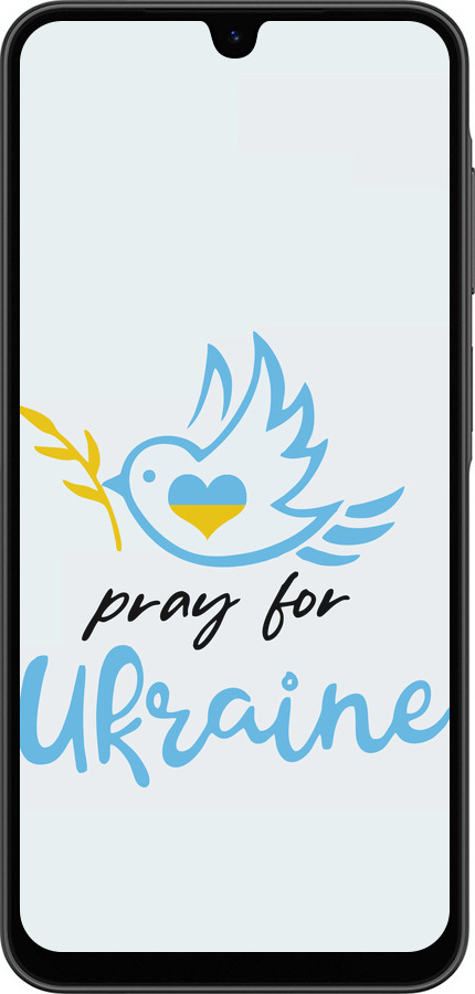 Силіконовий чехол Україна v2 для Samsung Galaxy A26 - 5230u-3881 изображение 