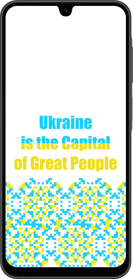 Силиконовый чехол Ukraine для Samsung Galaxy A26 - 5283u-3881 изображение 