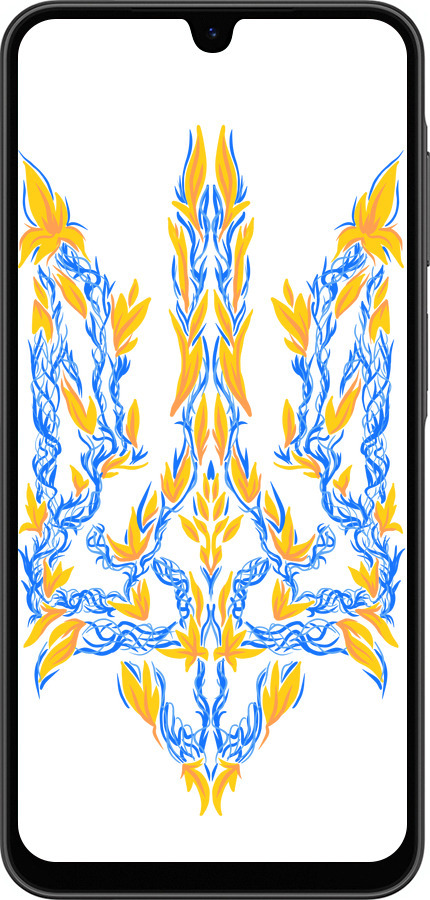 Силиконовый чехол Герб Украины v3 для Samsung Galaxy A26 - 5313u-3881 изображение 