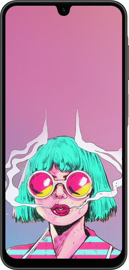 Силиконовый чехол Поп арт девушка для Samsung Galaxy A26 - 5378u-3881 изображение 