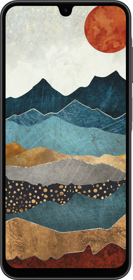 Силиконовый чехол Закат горы для Samsung Galaxy A26 - 5434u-3881 изображение 