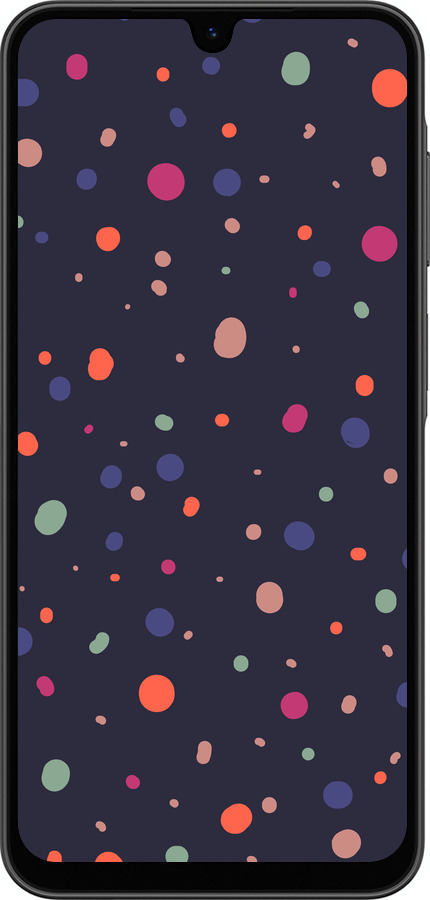 Силиконовый чехол Горошек v2 для Samsung Galaxy A26 - 5599u-3881 изображение 