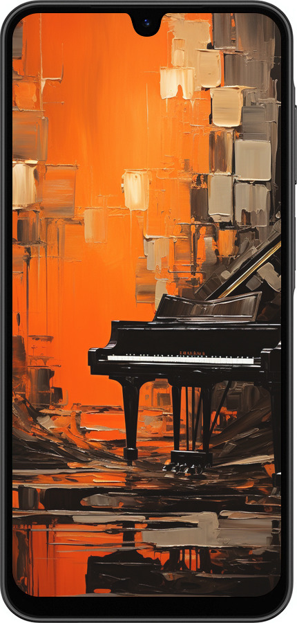 Силиконовый чехол Чехол для телефона Оранжевый Рояль для Samsung Galaxy A26 - 5937u-3881 изображение 