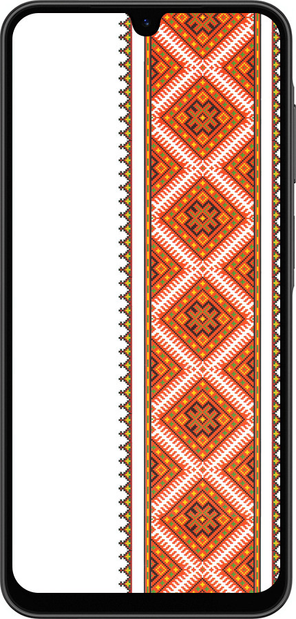 Силіконовий чехол Вишиванка 25 для Samsung Galaxy A26 - 593u-3881 изображение 