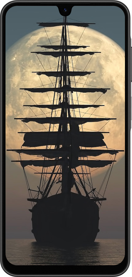 Силиконовый чехол Корабль для Samsung Galaxy A26 - 5998u-3881 изображение 