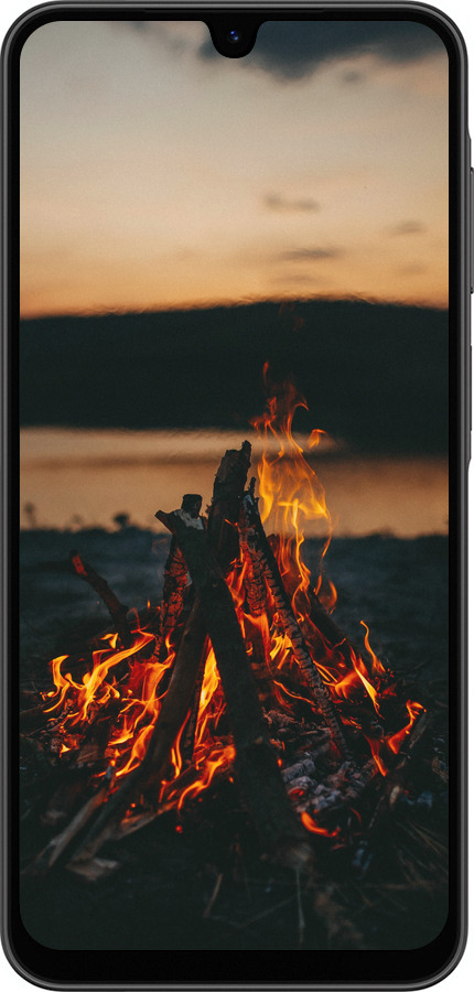 Силіконовий чехол Вогонь для Samsung Galaxy A26 - 6021u-3881 изображение 