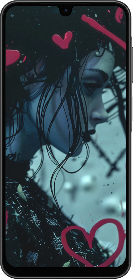 Силіконовий чехол XO Love v2 для Samsung Galaxy A26 - 6057u-3881 изображение 