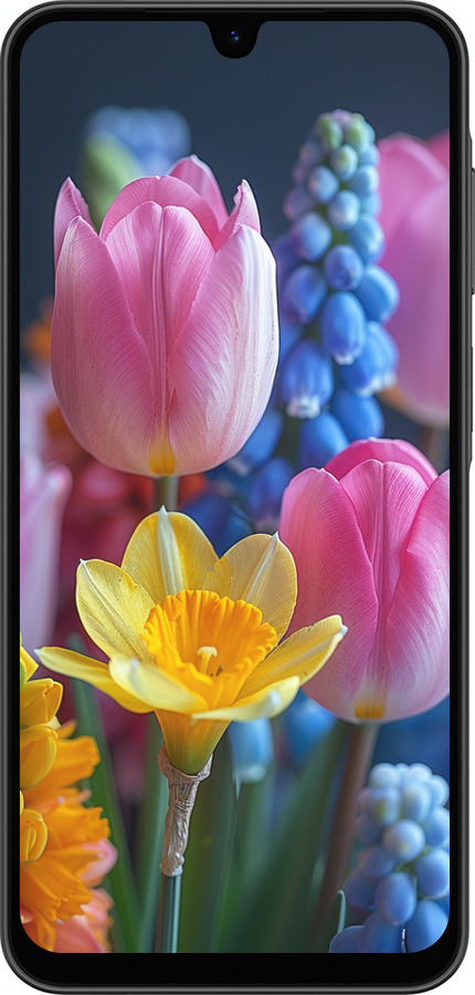 Силіконовий чехол Весняні квіти для Samsung Galaxy A26 - 6058u-3881 изображение 