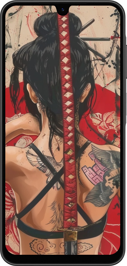 Силіконовий чехол Таємниця катани для Samsung Galaxy A26 - 6074u-3881 изображение 