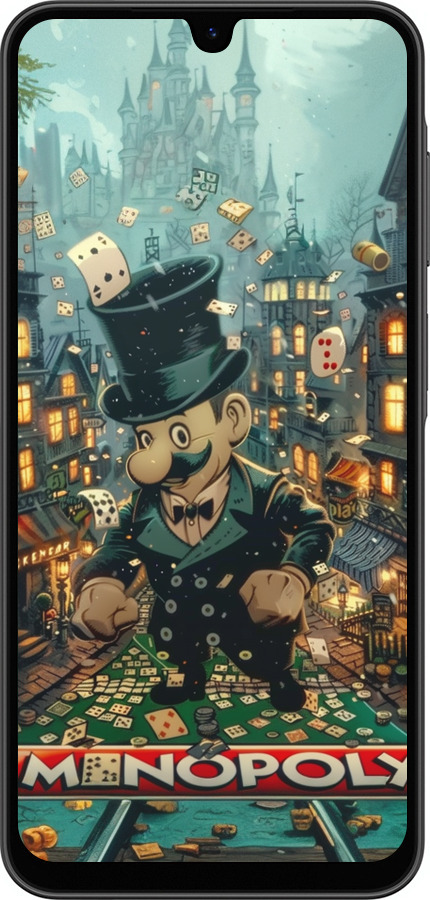 Силіконовий чехол Казковий Monopoly для Samsung Galaxy A26 - 6086u-3881 изображение 