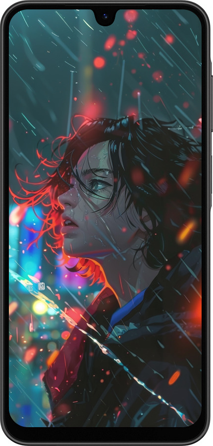 Силіконовий чехол Нічні вогні для Samsung Galaxy A26 - 6096u-3881 изображение 