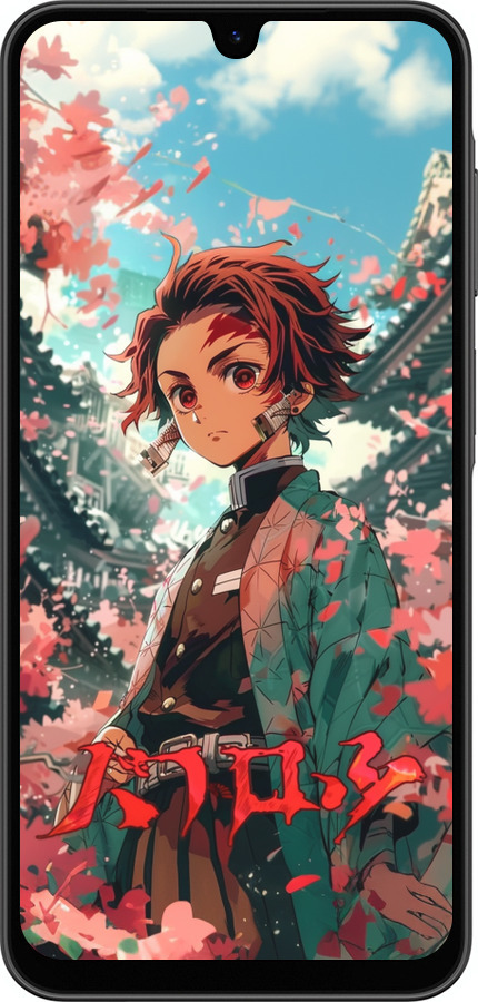 Силиконовый чехол Tanjiro Kamado для Samsung Galaxy A26 - 6132u-3881 изображение 