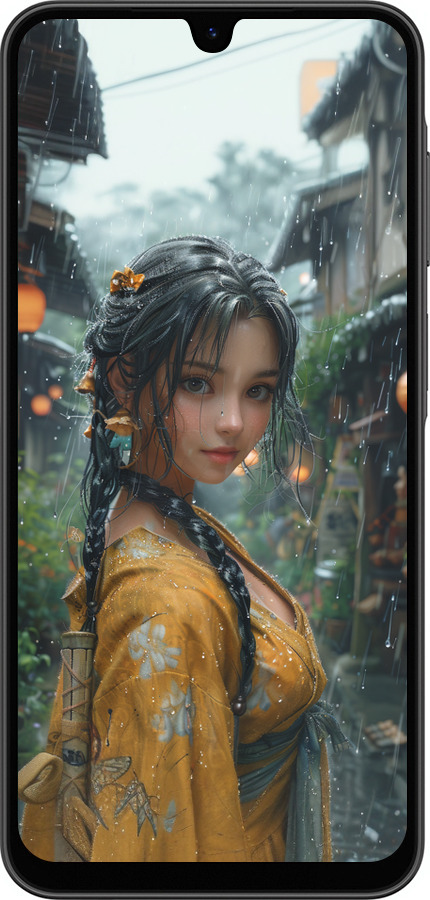Силіконовий чехол Anime-girl для Samsung Galaxy A26 - 6133u-3881 изображение 