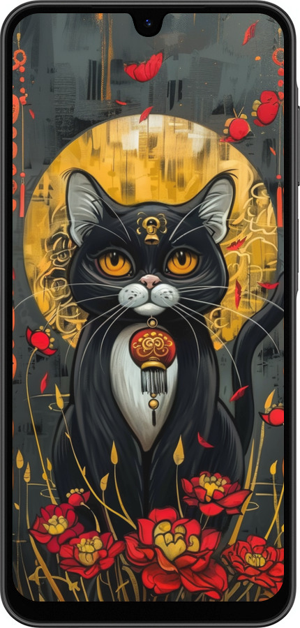 Силиконовый чехол China Cat для Samsung Galaxy A26 - 6134u-3881 изображение 