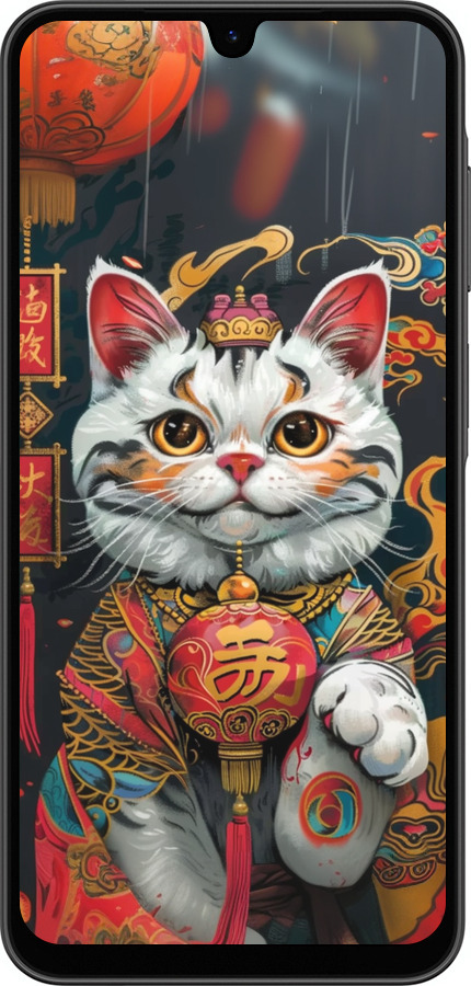 Силіконовий чехол China Cat v2 для Samsung Galaxy A26 - 6135u-3881 изображение 