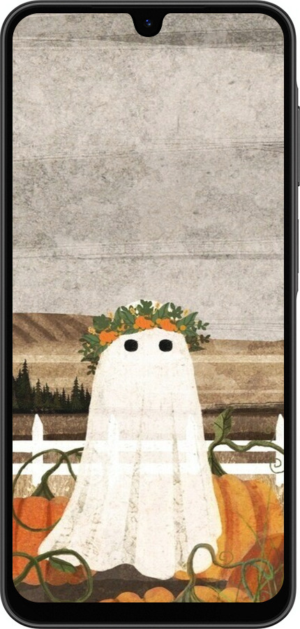 Силиконовый чехол Призрак для Samsung Galaxy A26 - 6245u-3881 изображение 