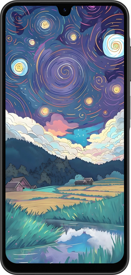 Силиконовый чехол Креативный арт для Samsung Galaxy A26 - 6322u-3881 изображение 