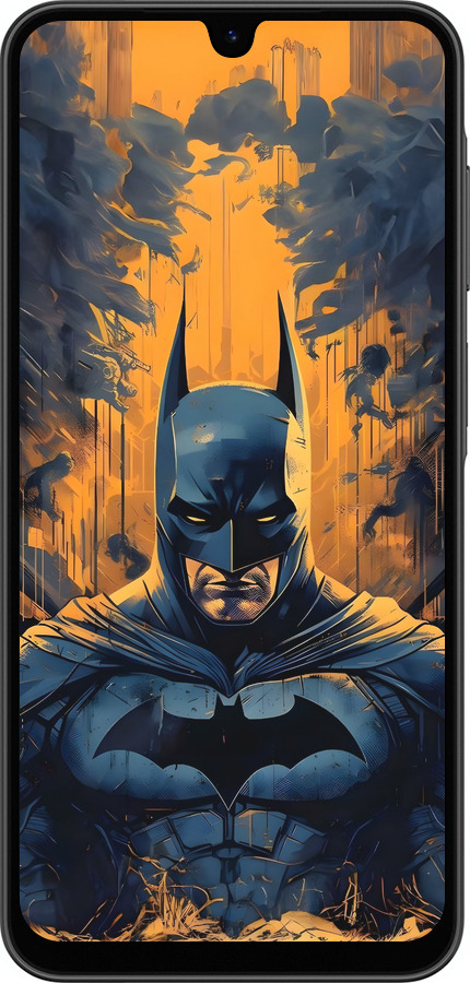 Силіконовий чехол Бетмен для Samsung Galaxy A26 - 6335u-3881 изображение 