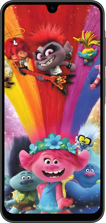 Силіконовий чехол Тролі для Samsung Galaxy A26 - 6343u-3881 изображение 