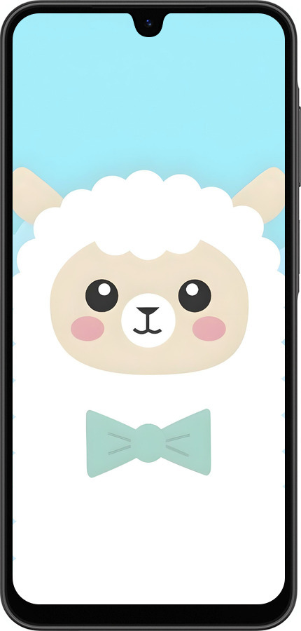 Силиконовый чехол Милый барашек для Samsung Galaxy A26 - 6355u-3881 изображение 