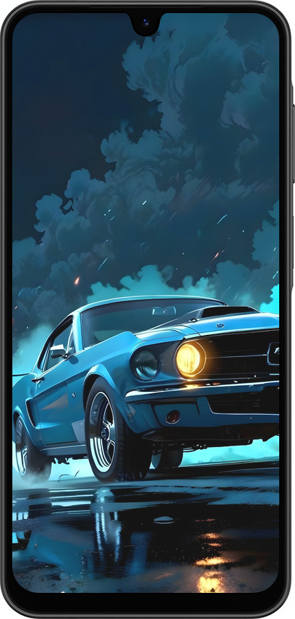 Силіконовий чехол Форд мустанг для Samsung Galaxy A26 - 6374u-3881 изображение 