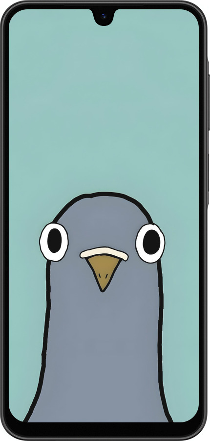 Силиконовый чехол Голубь для Samsung Galaxy A26 - 6388u-3881 изображение 