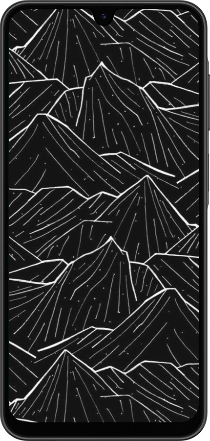 Силиконовый чехол С изображением Темных гор для Samsung Galaxy A26 - 6489u-3881 изображение 