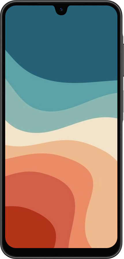 Силиконовый чехол В стиле ретро с волнами для Samsung Galaxy A26 - 6531u-3881 изображение 