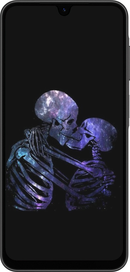 Силиконовый чехол С изображением скелета для Samsung Galaxy A26 - 6537u-3881 изображение 