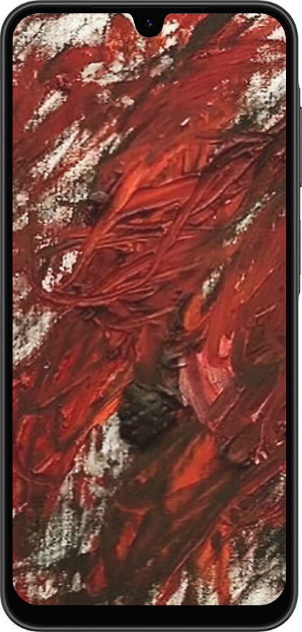 Силіконовий чехол Абстрактна композиція в червоних тонах для Samsung Galaxy A26 - 6541u-3881 изображение 