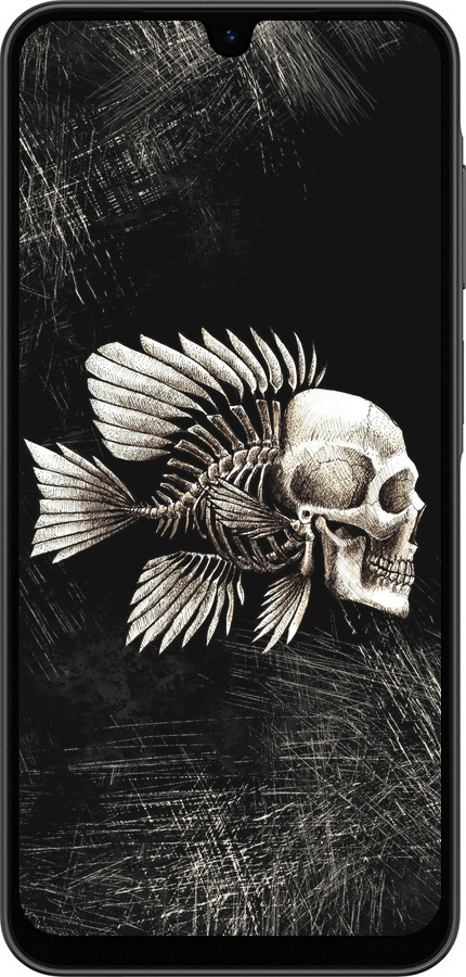 Силиконовый чехол Рыбо-человек для Samsung Galaxy A26 - 683u-3881 изображение 