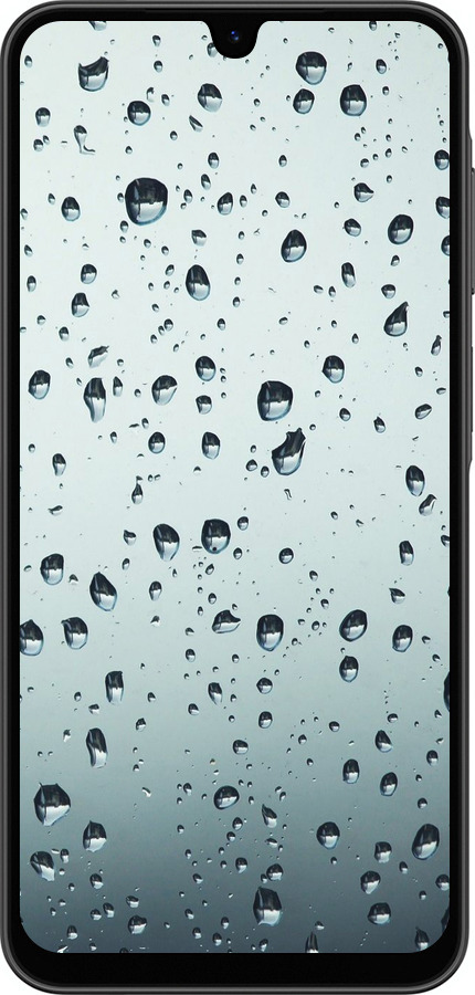 Силиконовый чехол Стекло в каплях для Samsung Galaxy A26 - 848u-3881 изображение 