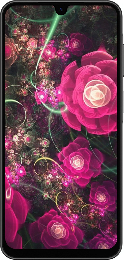 Силиконовый чехол Абстрактные цветы 3 для Samsung Galaxy A26 - 850u-3881 изображение 