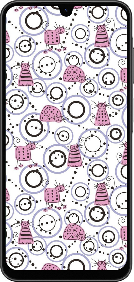 Силиконовый чехол Смешные коты для Samsung Galaxy A26 - 907u-3881 изображение 