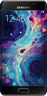 3D пластиковый матовый чехол Арт акварель для Samsung Galaxy A3 (2016) A310F - 6329m-159 изображение 