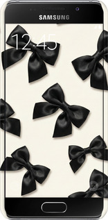 3D пластиковий матовий чехол Dark Coquette для Samsung Galaxy A3 (2016) A310F - 6765m-159 изображение 