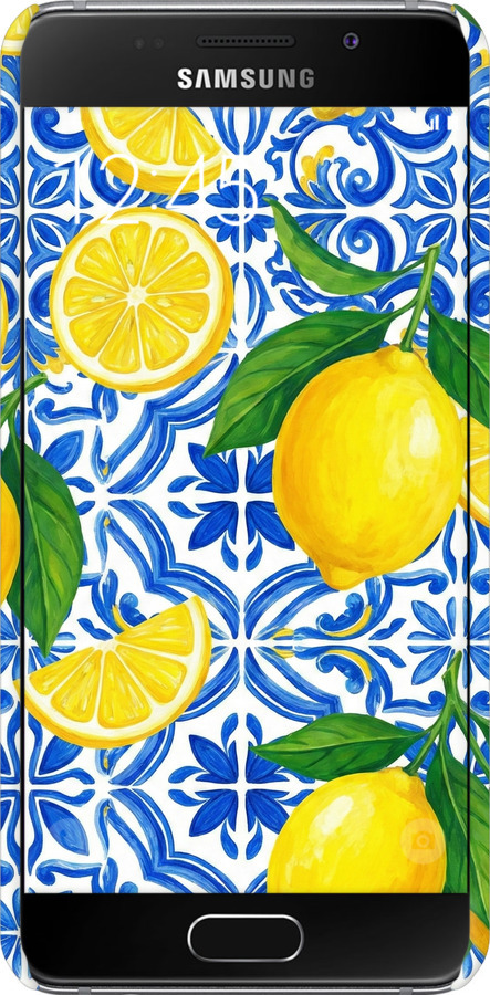 3D пластиковый матовый чехол Grocery Girl Italian Summer для Samsung Galaxy A3 (2016) A310F - 6766m-159 изображение 