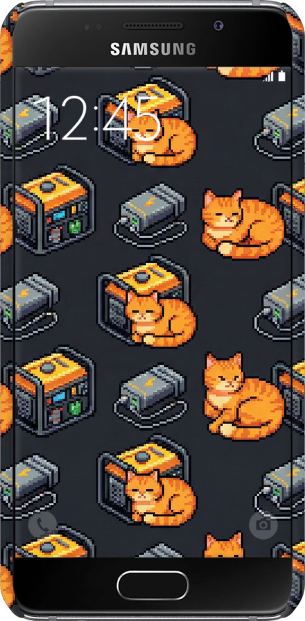 3D пластиковый матовый чехол Autonomous Zone для Samsung Galaxy A3 (2016) A310F - 6771m-159 изображение 