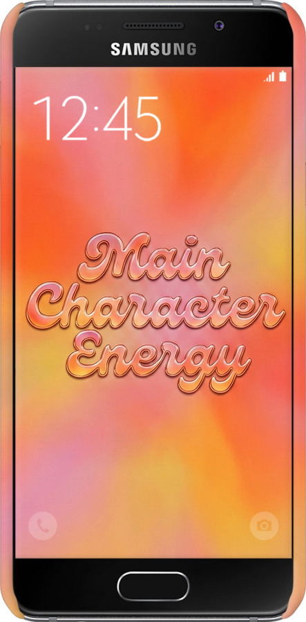 3D пластиковый матовый чехол Aura Gradient Main Character Energy Aesthetic Y2K для Samsung Galaxy A3 (2016) A310F - 6783m-159 изображение 