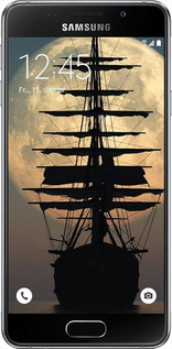 Силиконовый чехол Корабль для Samsung Galaxy A3 (2016) A310F - 5998u-159 изображение 