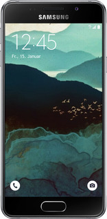 Силиконовый чехол С изображением гор Индиго для Samsung Galaxy A3 (2016) A310F - 6484u-159 изображение 